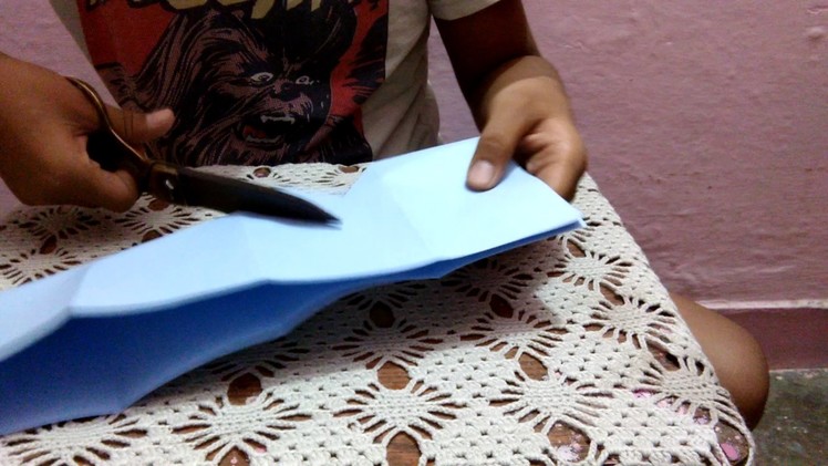 How to make purse with paper for boys