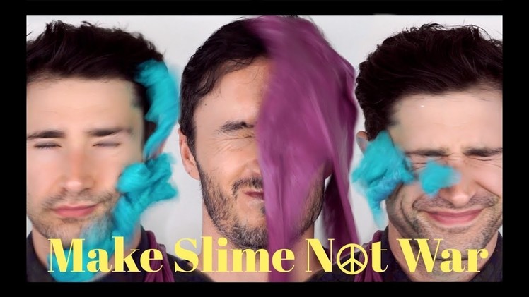 How To Make Slime And Then Have A Slime War