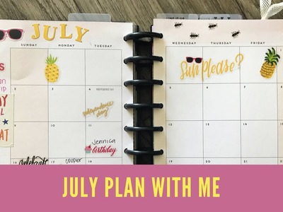 July 2017. Classic Happy Planner