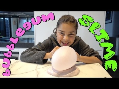Making Bubblegum Slime | Grace's Room