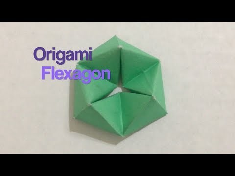 Origami Flexagon | 4K