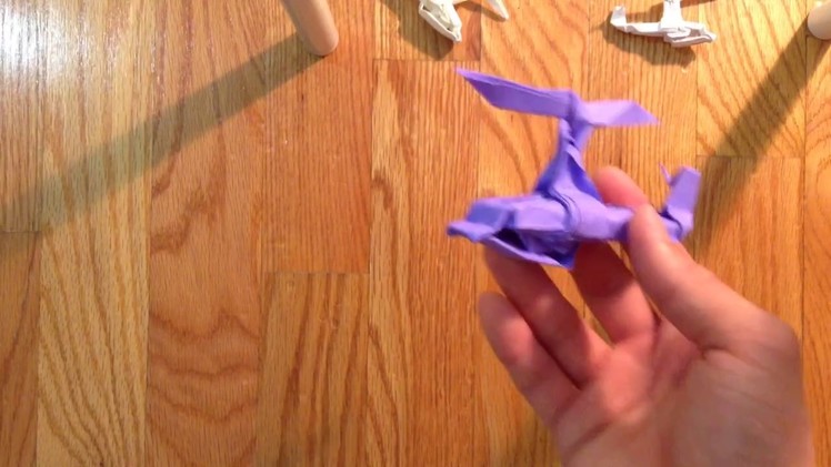Origami helicopter part 2 of 2