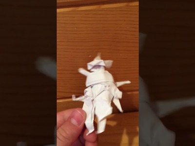 Origami Pokémon ash-greninja tutorial coming soon