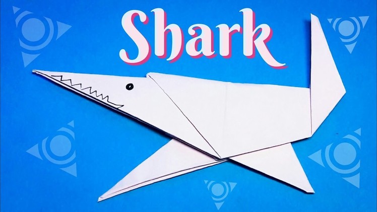 Origami Shark easy to fold easy to follow HD tutorial