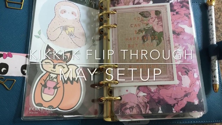 PERSONAL PLANNER FLIP THROUGH | My planner before I setup with my summer things!