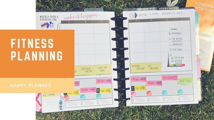 Plan with Me- Fitness Classic Happy Planner
