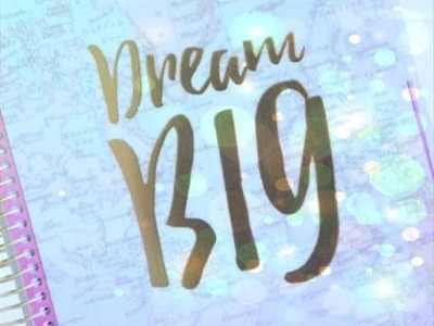 Recollections 2017-2018 Goal Planner - Dream Big!