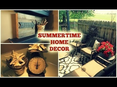 Summertime Beach Decor & New Erin Condren Planner! | Summer Whitfield