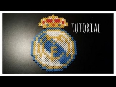 TUTORIAL: Escudo Real Madrid con Hama Beads + Saludos
