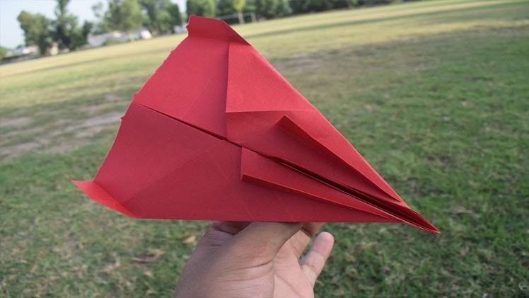 World record paper airplane | World's Best Paper Airplanes | Paper Airplane that FLIES FAR 1000 FEET