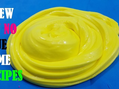 2 NEW DIY NO GLUE SLIME RECIPES! MUST TRY! REAL! No Glue Slime Recipes, No Borax, No Cornstarch