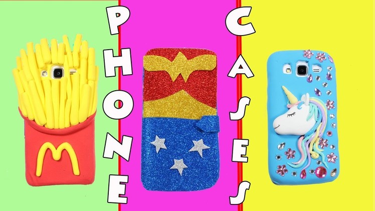 4 DIY Phone Cases | Easy And Cute iPhone Cases Ideas