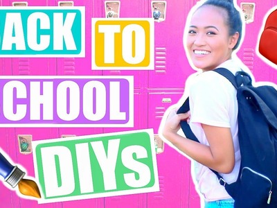 BACK TO SCHOOL DIY SCHOOL SUPPLIES + BACKPACK 2017!!! Easy & Affordable!!