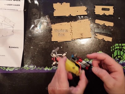 Building a simple "useless box" diy kit from eBay