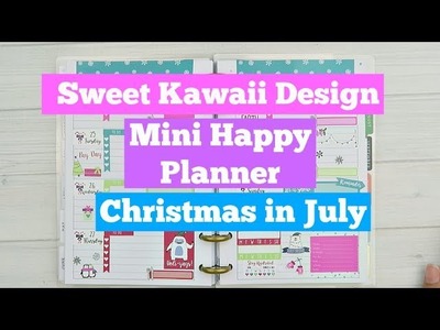 Decorate With Me - Mini Happy Planner - Christmas in July