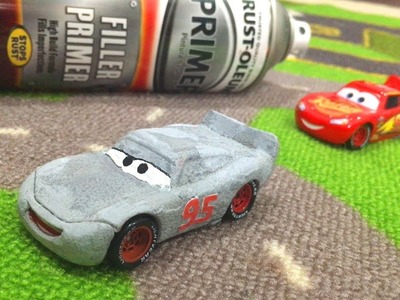 Disney Cars 3 Toys Lightning McQueen DiY HOW TO Make Custom Real PRIMER LIGHTNING McQUEEN