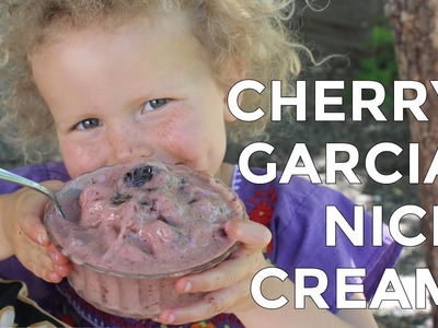 DIY Cherry Garcia Ice Cream |  Raw Vegan Recipe