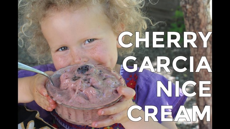 DIY Cherry Garcia Ice Cream |  Raw Vegan Recipe