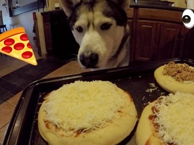 DIY Dog Pizza with Gohan! - Baking Dog Friendly Pizza for 300k SUBSCRIBERS!