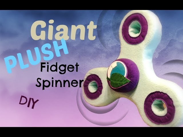 DIY Fidget Spinner Plushie