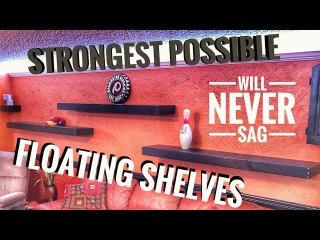 DIY Floating Shelves | No Special Hardware | How To