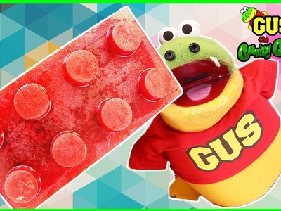 DIY GIANT GUMMY LEGO Candy! How to make Jello gummies for kids