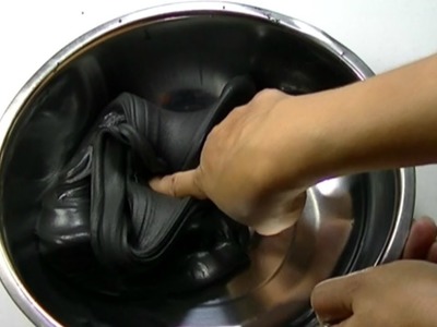 DIY How To Make slime without Glue & Borax | Black Clay Foam Slime, ASMR Slime