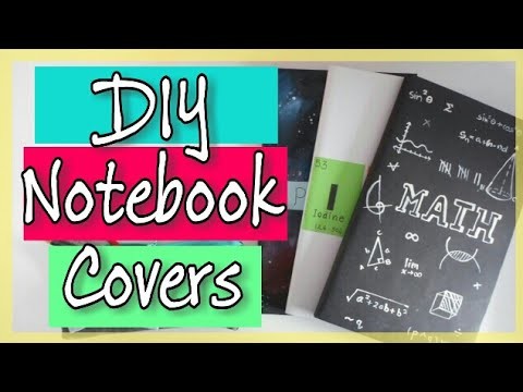 DIY Notebook Cover Ideas I Back to School | Get Creative With Me !