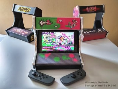 Diy rétro stand for Nintendo Switch (Bartop)