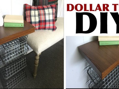 Dollar tree DIY. side table country style