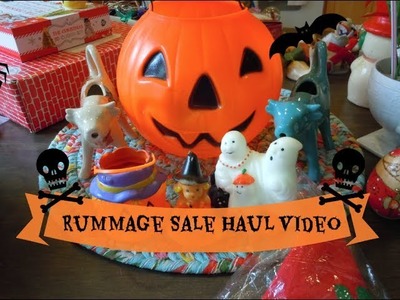 EBay - Rummage Sale Vintage Christmas & Halloween Haul