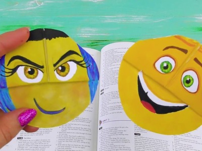 Emoji Movie Bookmarks DIY with Gene, Jailbreak, Angry Birds, Shopkins