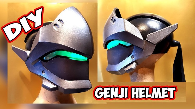 Genji Overwatch Helmet how to DIY