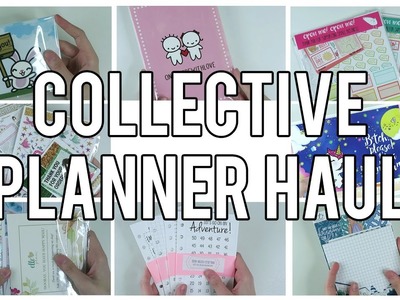Gigantic Collective Planner Haul. Creating&Co