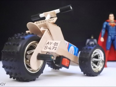 How to Make a Toy Motorcycle - Amazing DIY Motorcycle