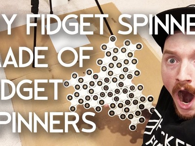 How To Make Fidget Spinner Out of Fidget Spinners - DIY Hand Spinner Tricks Fidget Toy