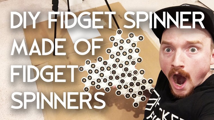 How To Make Fidget Spinner Out of Fidget Spinners - DIY Hand Spinner Tricks Fidget Toy