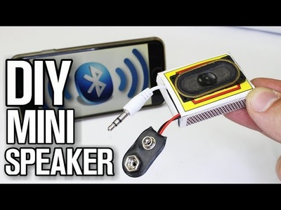 How To Make Mini Amplifier - DIY Bluetooth Speaker