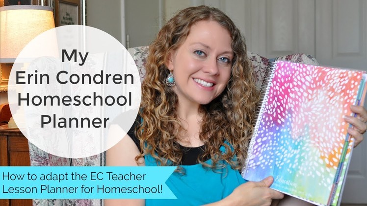 How to Use the Erin Condren Teacher Planner for Homeschool