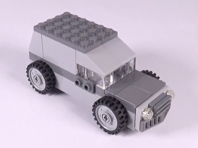Lego Car (001) Building Instructions - LEGO Classic How To Build - DIY
