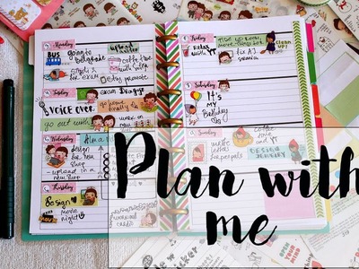 Mini Happy Planner - Plan with me. PLAN AS I GO