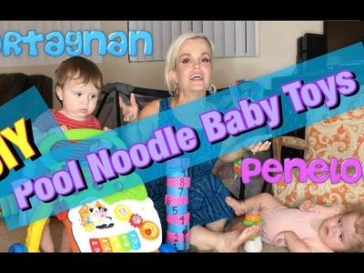 Mini Mama creates DIY Pool Noodles Baby Toys