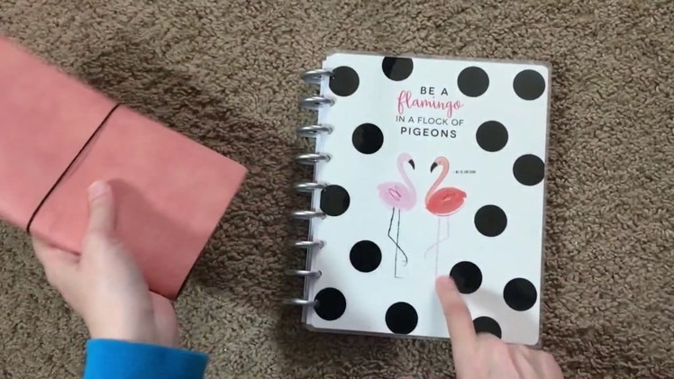 One Book July. August Set up - Happy Planner. BuJo Hybrid ( MAMBI fitness planner)