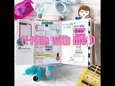 Plan with me | Mom Life | The Happy Planner Stickers