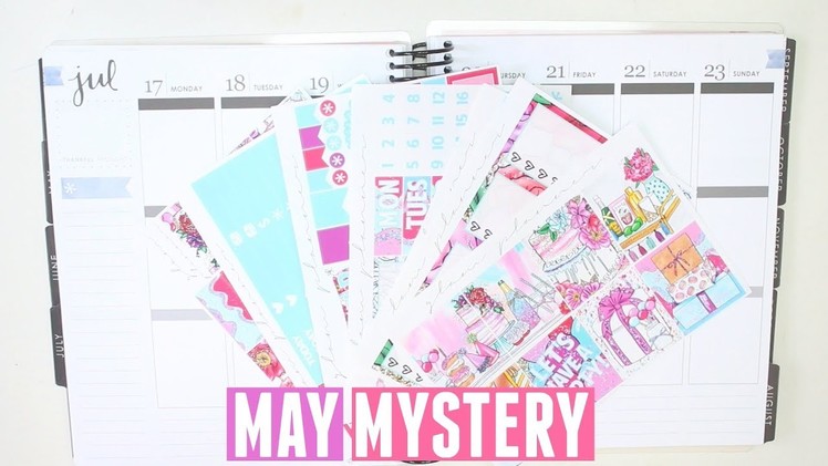 Plan With Me! | My Birthday Week! Glam Planner May Mystery