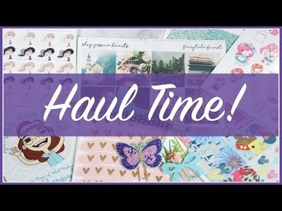 Planner Haul. Etsy Stickers and Accessories. SJH, GlamPlanner, CleverGalCrafts and more. 