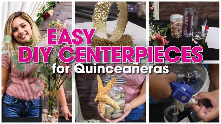 Quinceañera Centerpiece Ideas: Easy DIY Using Mason Jars