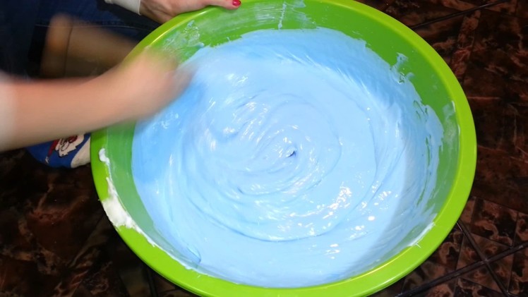 [REUPLOAD] Mega Slime 6 kilos - FLUFFY SLIME DIY with Shaving Cream