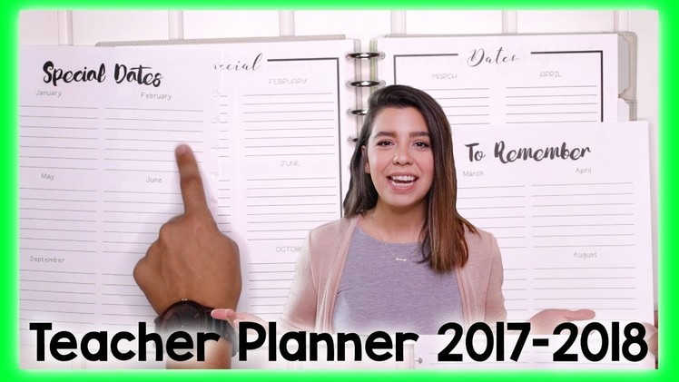Teacher Planner 2017-2018  The Lettered Classroom