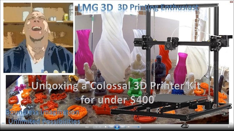 Unboxing the X3S - Best DIY 3D Printer kit under $300???